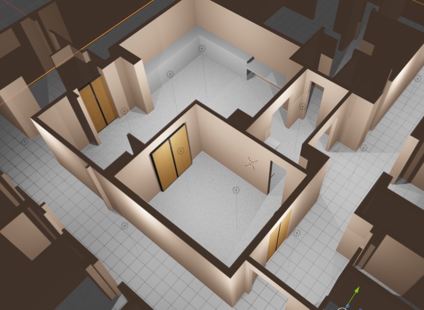 Screenshot aus Blender